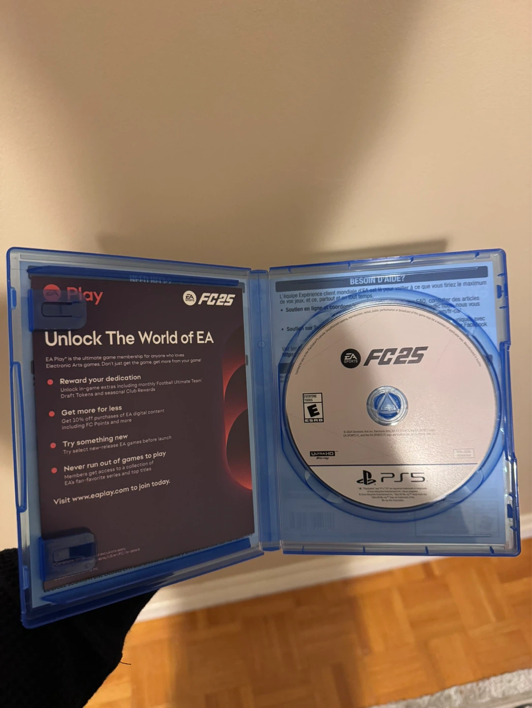 PS5 EA Sports FC 25 – Like New (Disc + Case) - photo 4