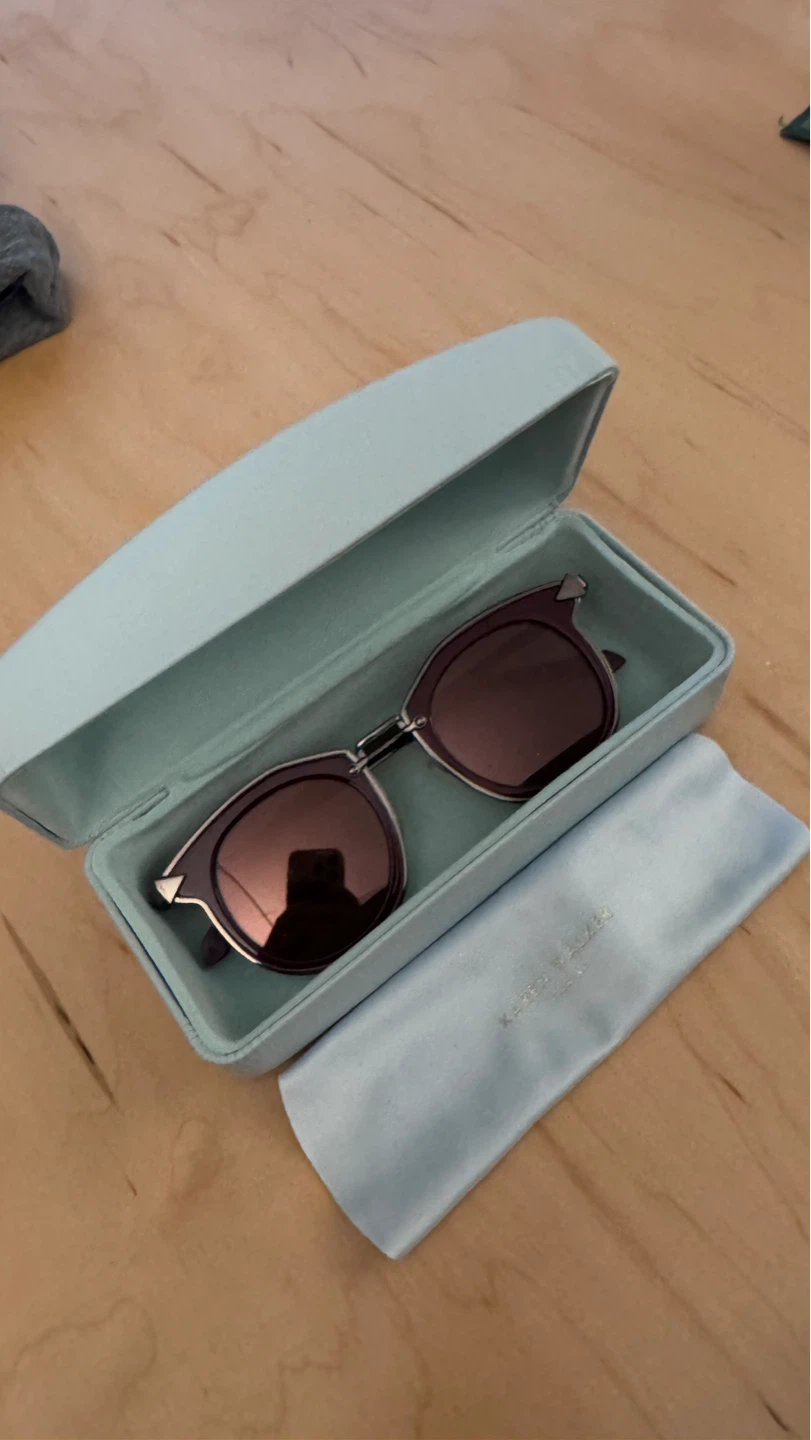 Karen Walker BOUNTY Sunglasses with Case