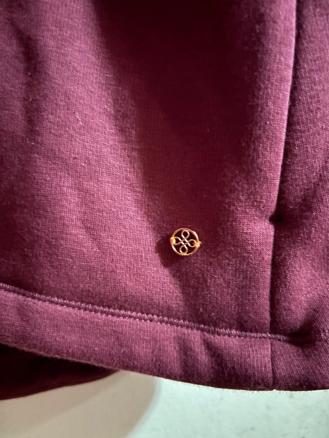 Shambhala Women's Burgundy Cowl Neck Sweater 2XL - photo 3