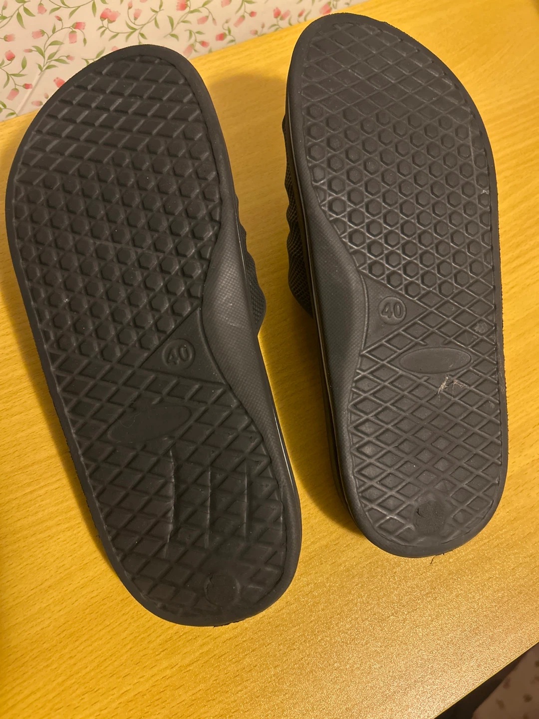Black Kamai Slides - Size 40 - photo 3