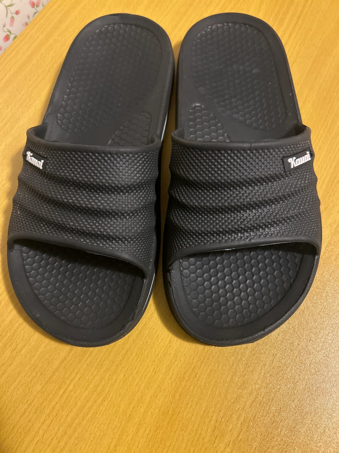 Black Kamai Slides - Size 40 - photo 2