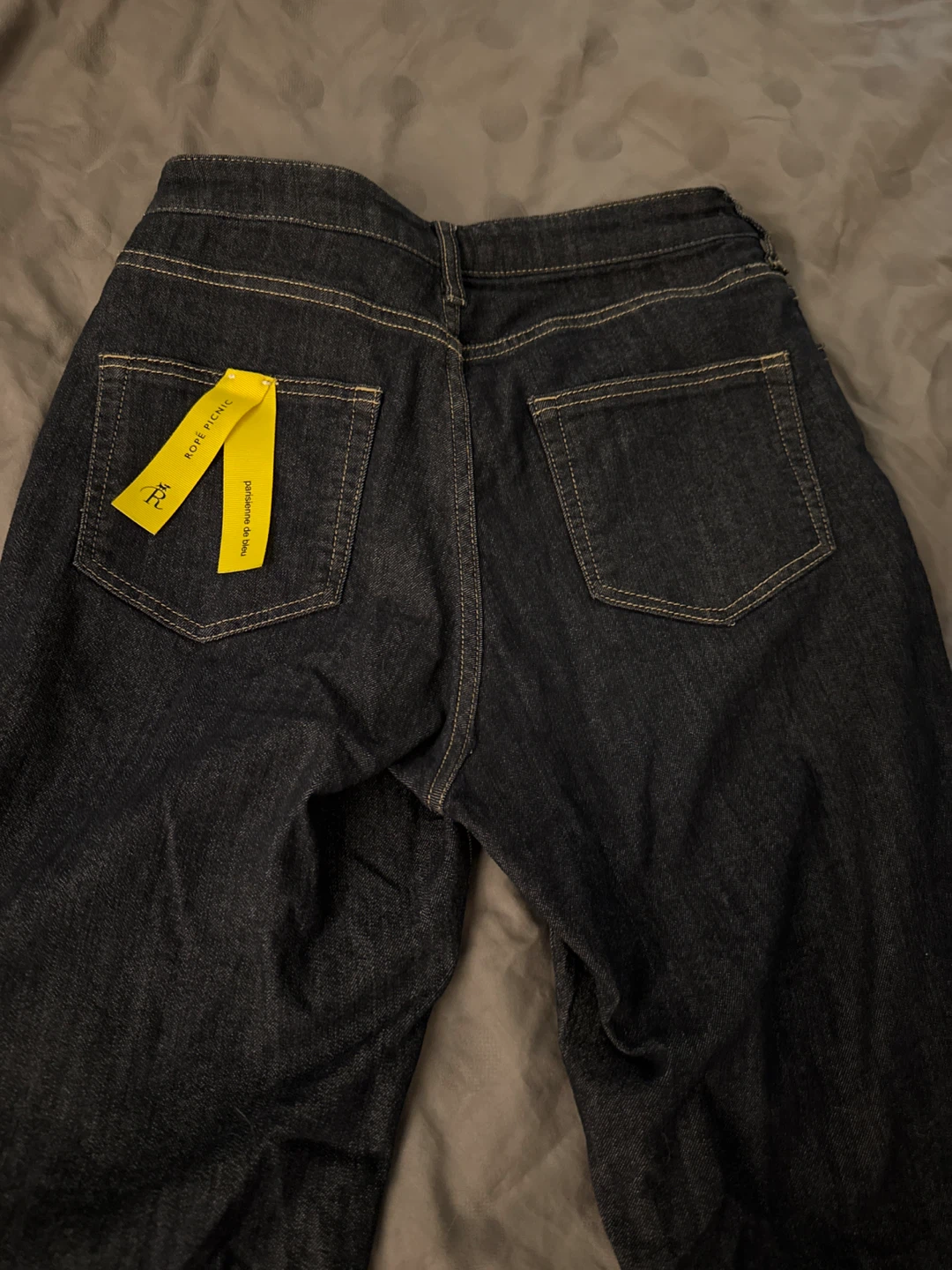 Japan High Quality Rope Picnic Dark Wash Flare Jeans - Women's - photo 4