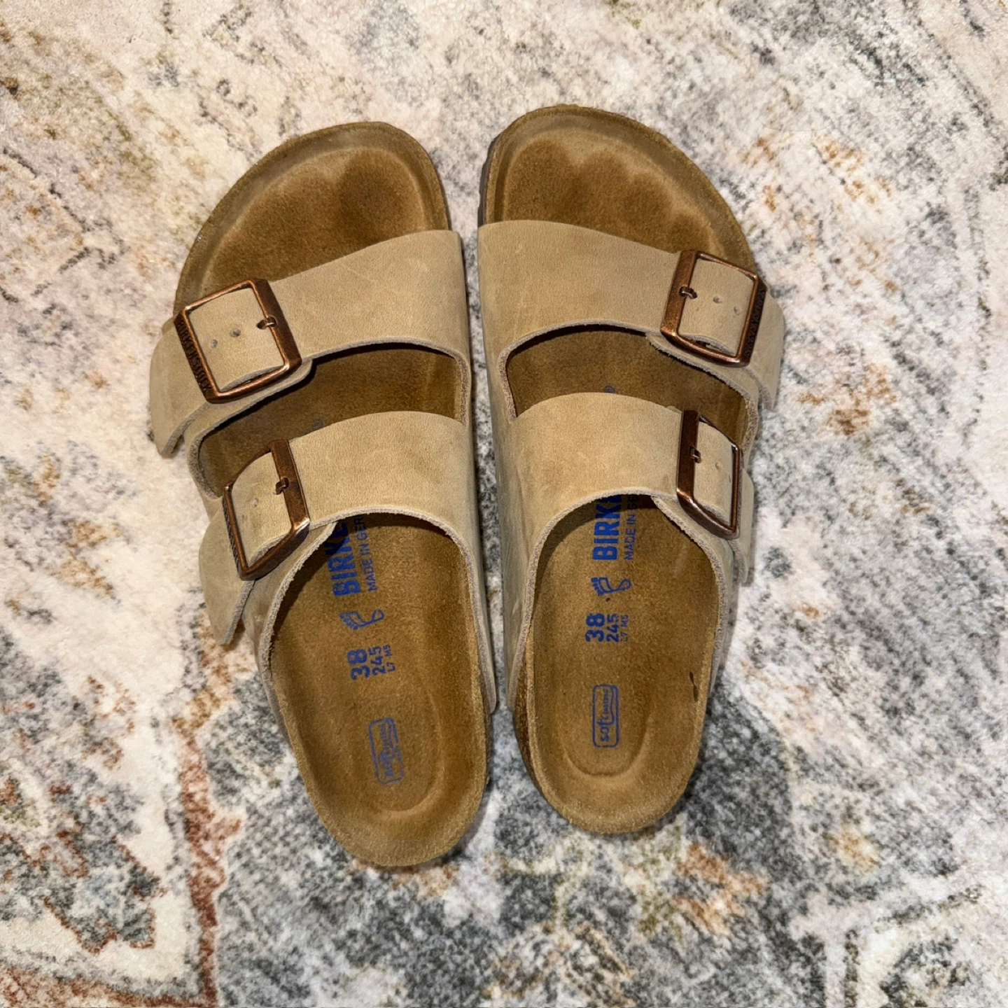 Birkenstock Arizona Soft Footbed Oiled Leather Tobacco Brown - photo 3
