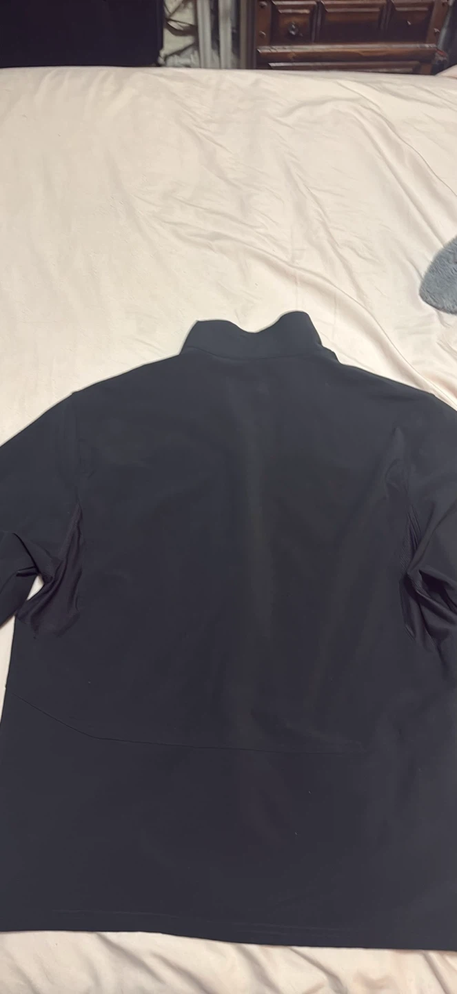 Nike FIT Men's Black Zip-Up Athletic Jacket - photo 2