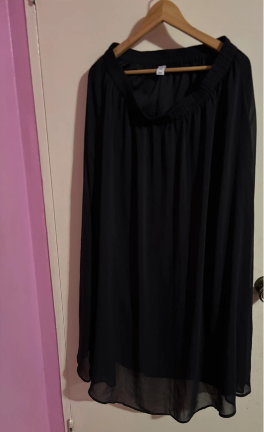 Old Navy Black Gauze Skirt Size L/G