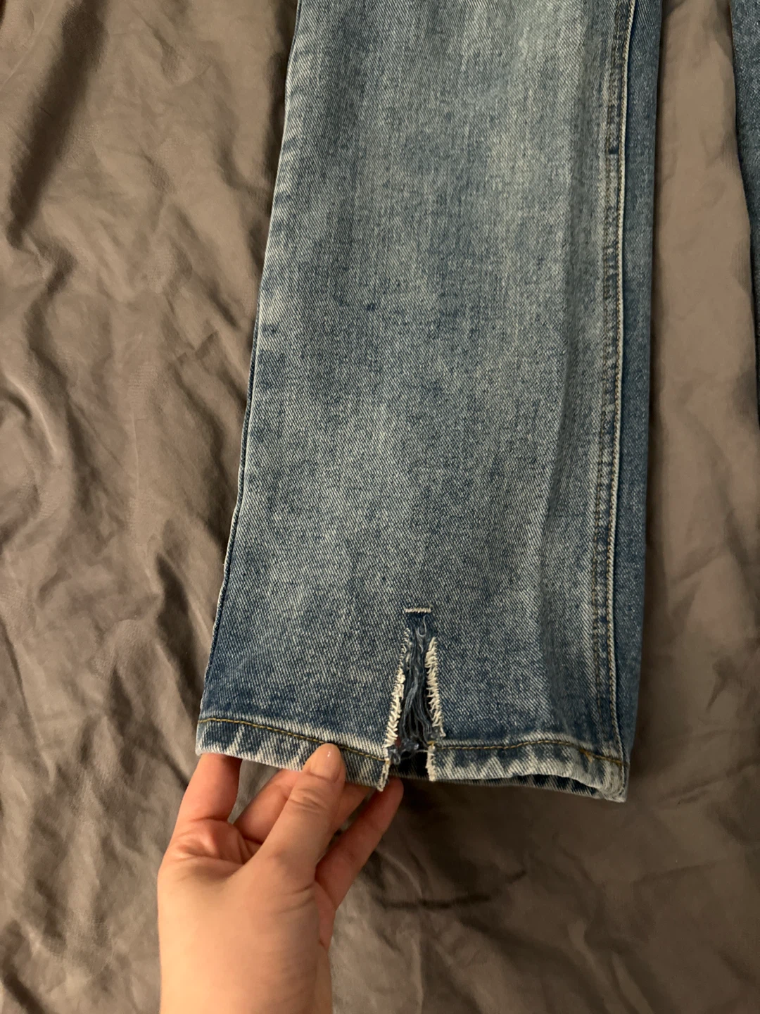New Women's Blue Denim Jeans - photo 2