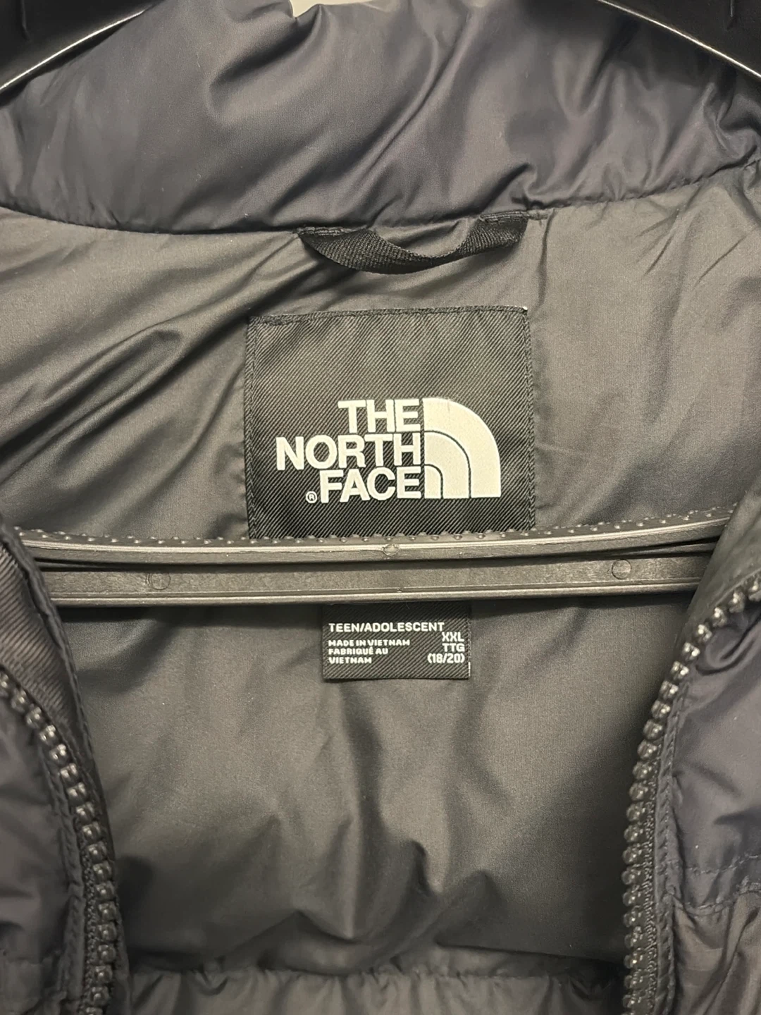 FREE TRADE BIG KIDS North Face Puffer 1996 Reptuse Jacket Unisex - photo 2