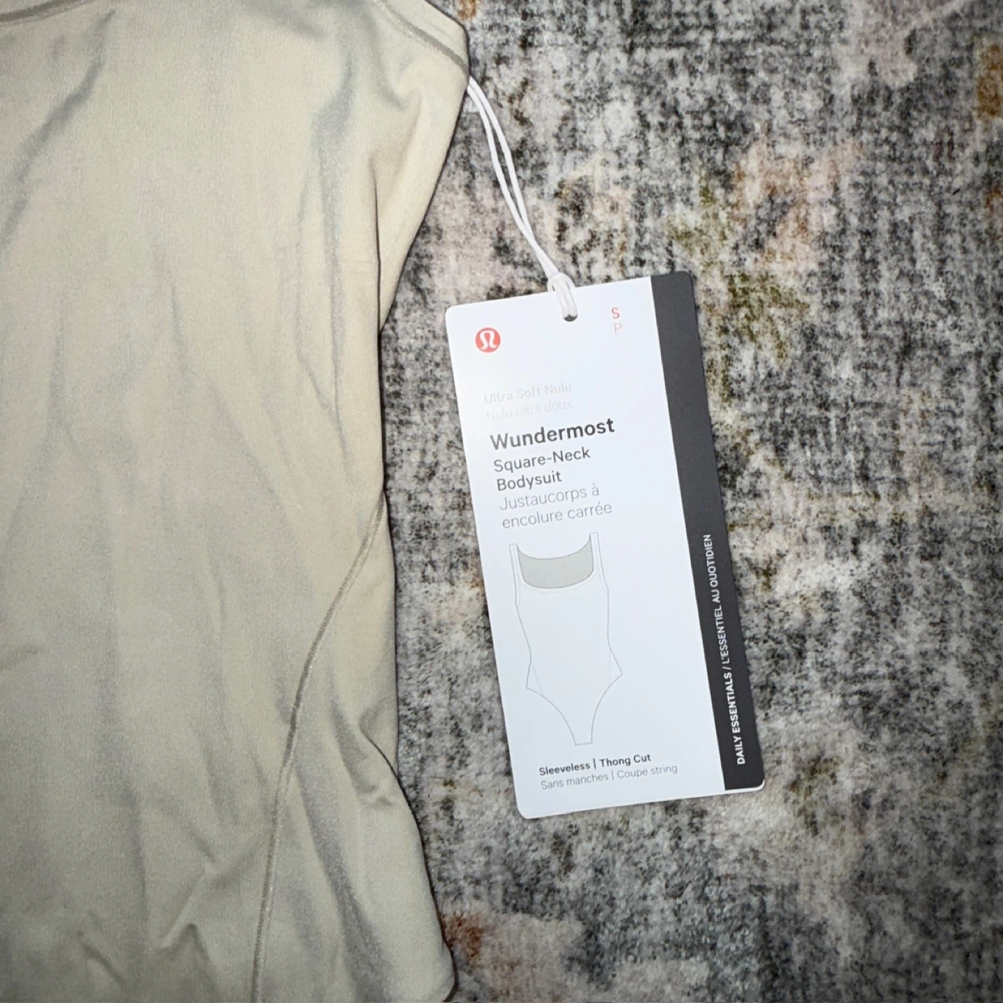 NWT | Lululemon Wundermost Nulu Square-Neck Sleeveless Bodysuit - photo 4