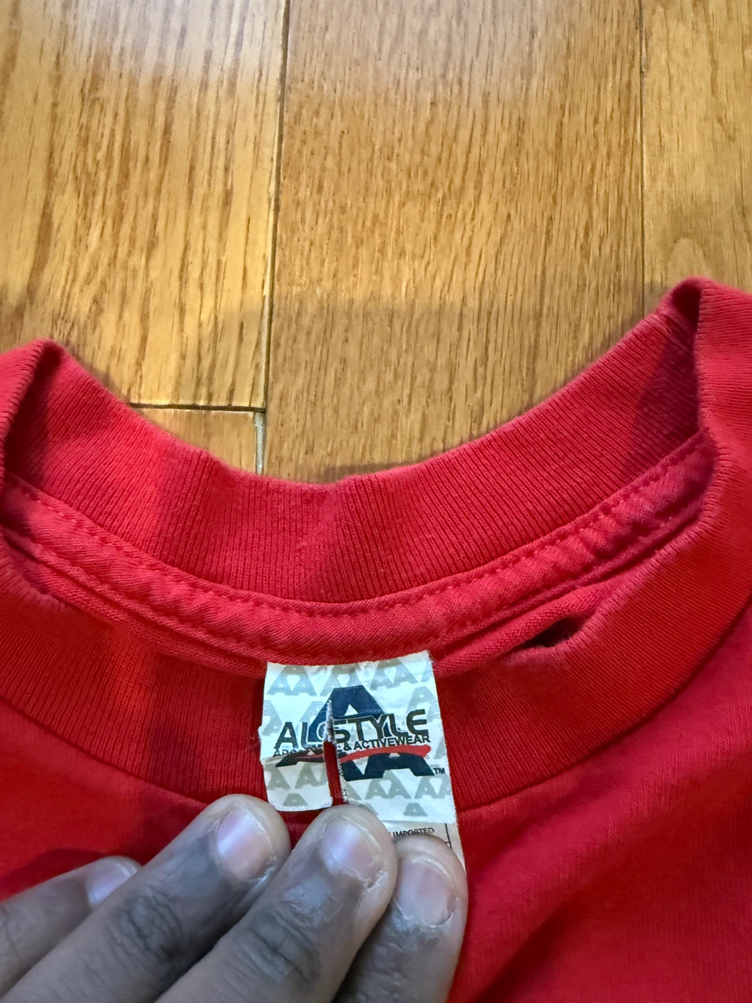 Red A.L. Style Hawaii T-Shirt - photo 5