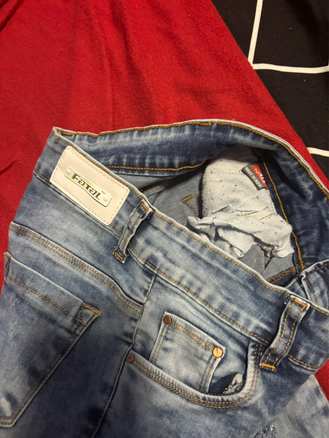 Fatal Distressed Light Wash Jeans - photo 3