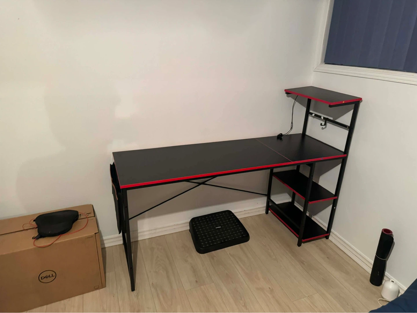 63 inch Gaming Desk Computer Desk with LED