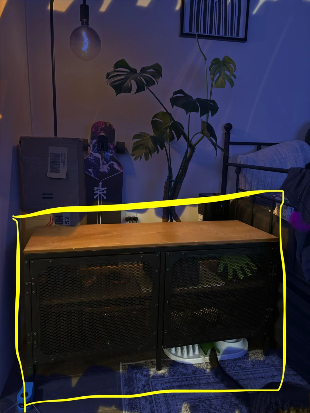 Ikea FJALLBO TV unit, black - photo 2