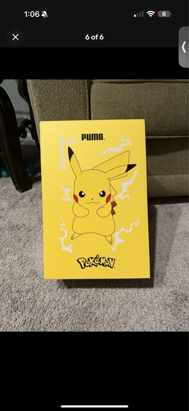Men’s size 9.5 Pokemon 30th anniversary x Puma - photo 4