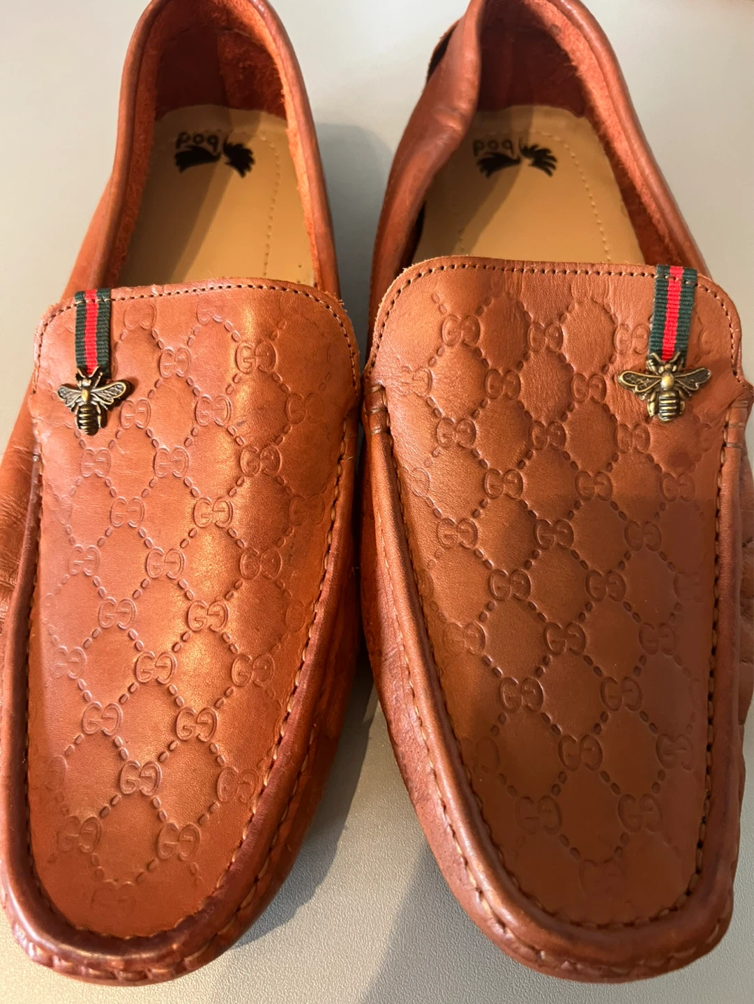 Brown Leather Loafers Size 43 - photo 4