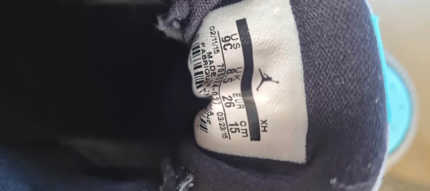 Jordan 1 Toddler Shoes Size 9C - photo 2