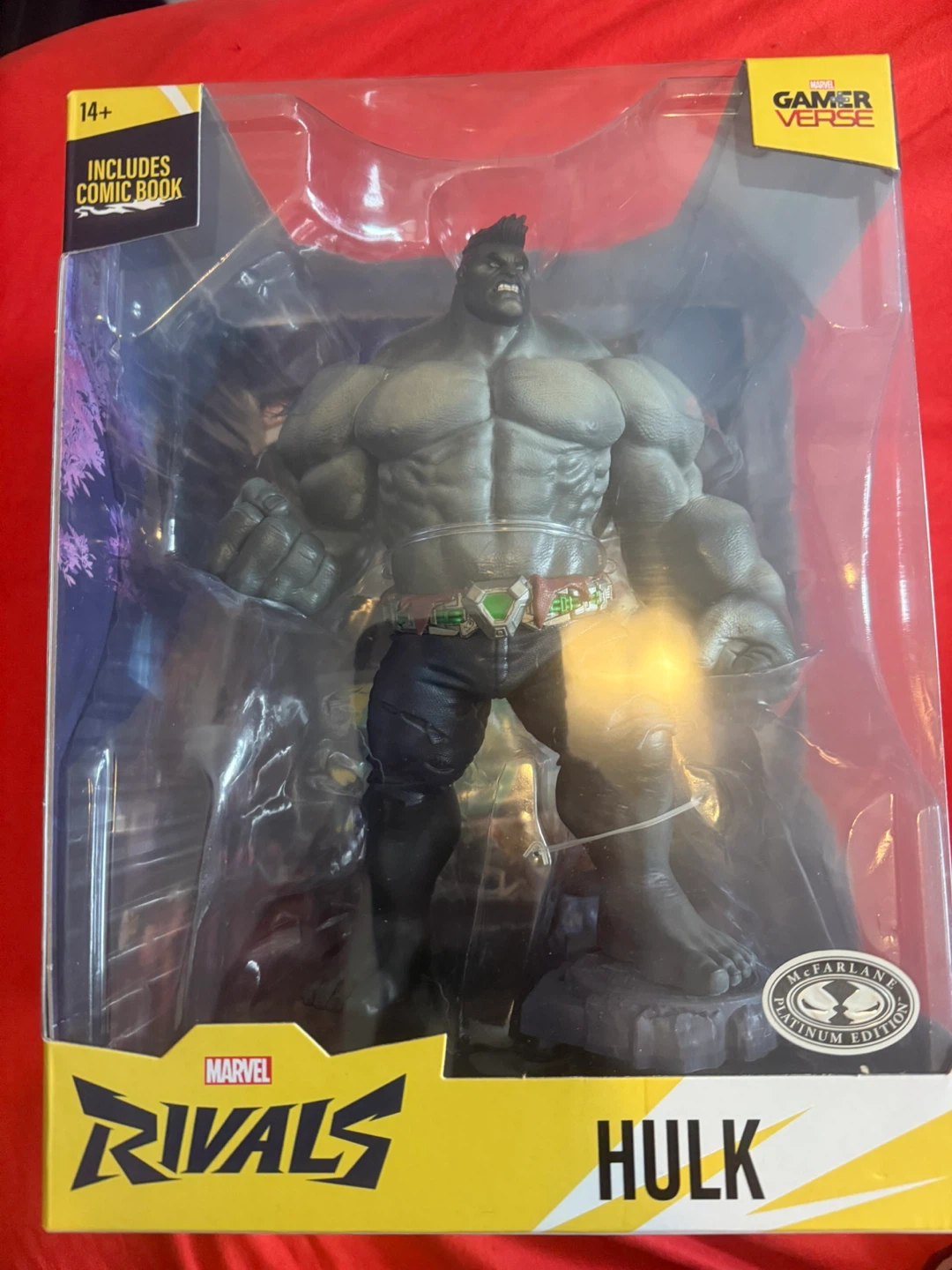 McFarlane Toys Marvel Rivals Hulk Platinum Edition Action Figure