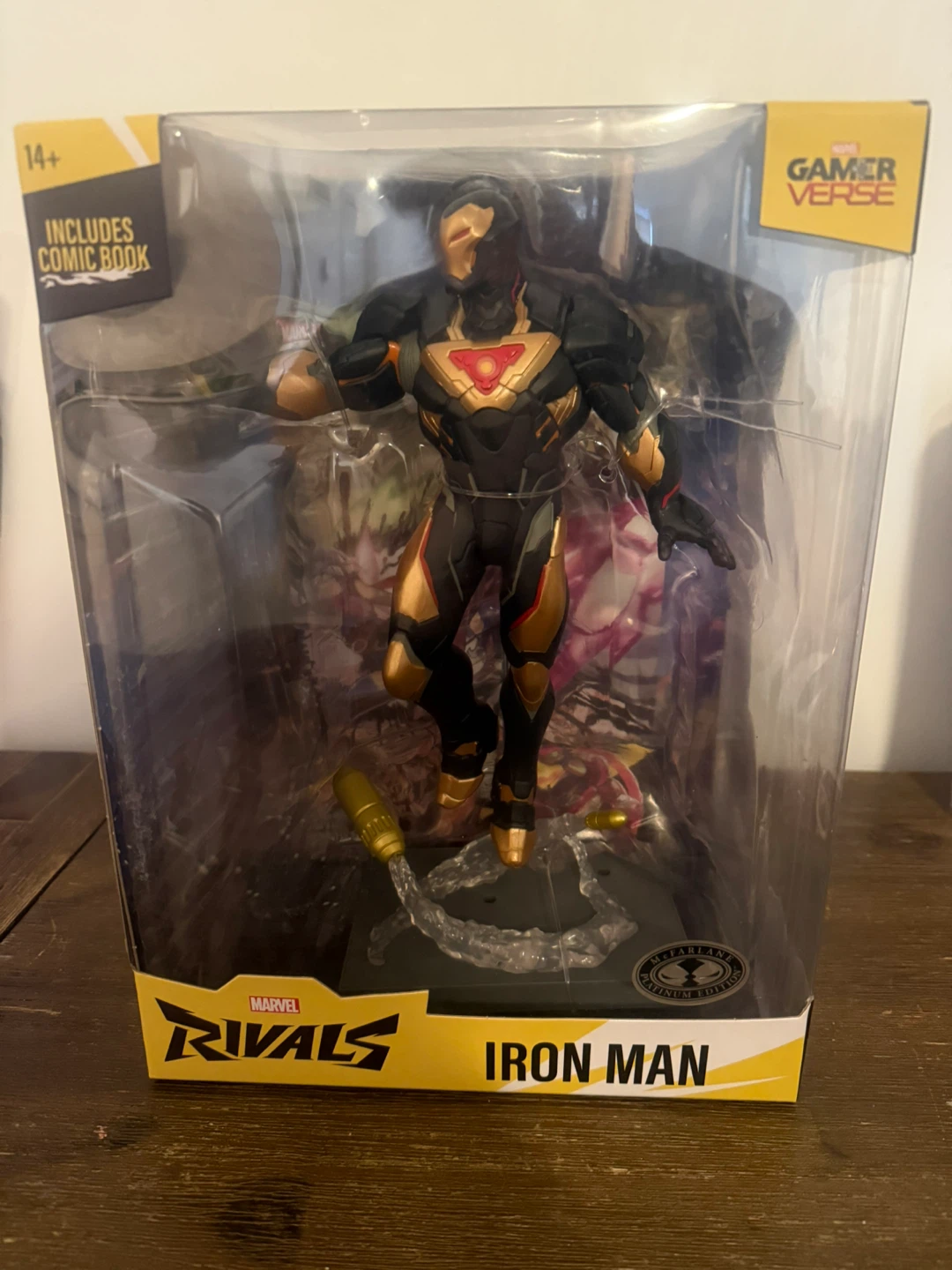 Platinum Edition Marvel Rivals Iron Man Action Figure