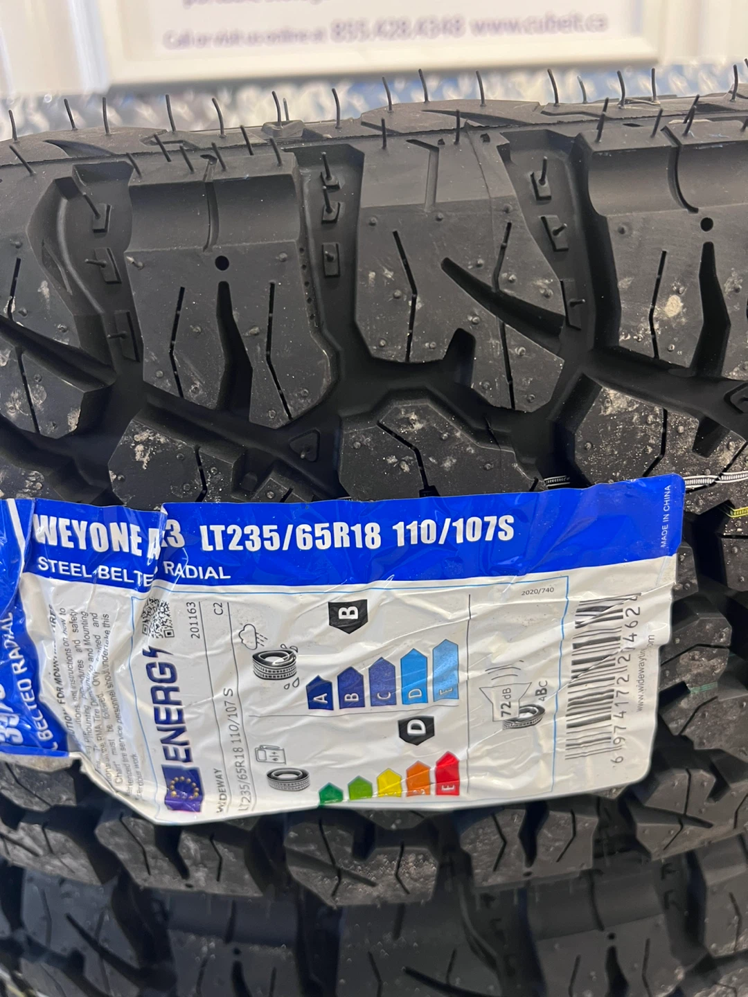 WIDWAY WEYONE AK3 LT235/65R18 110/107S Tires