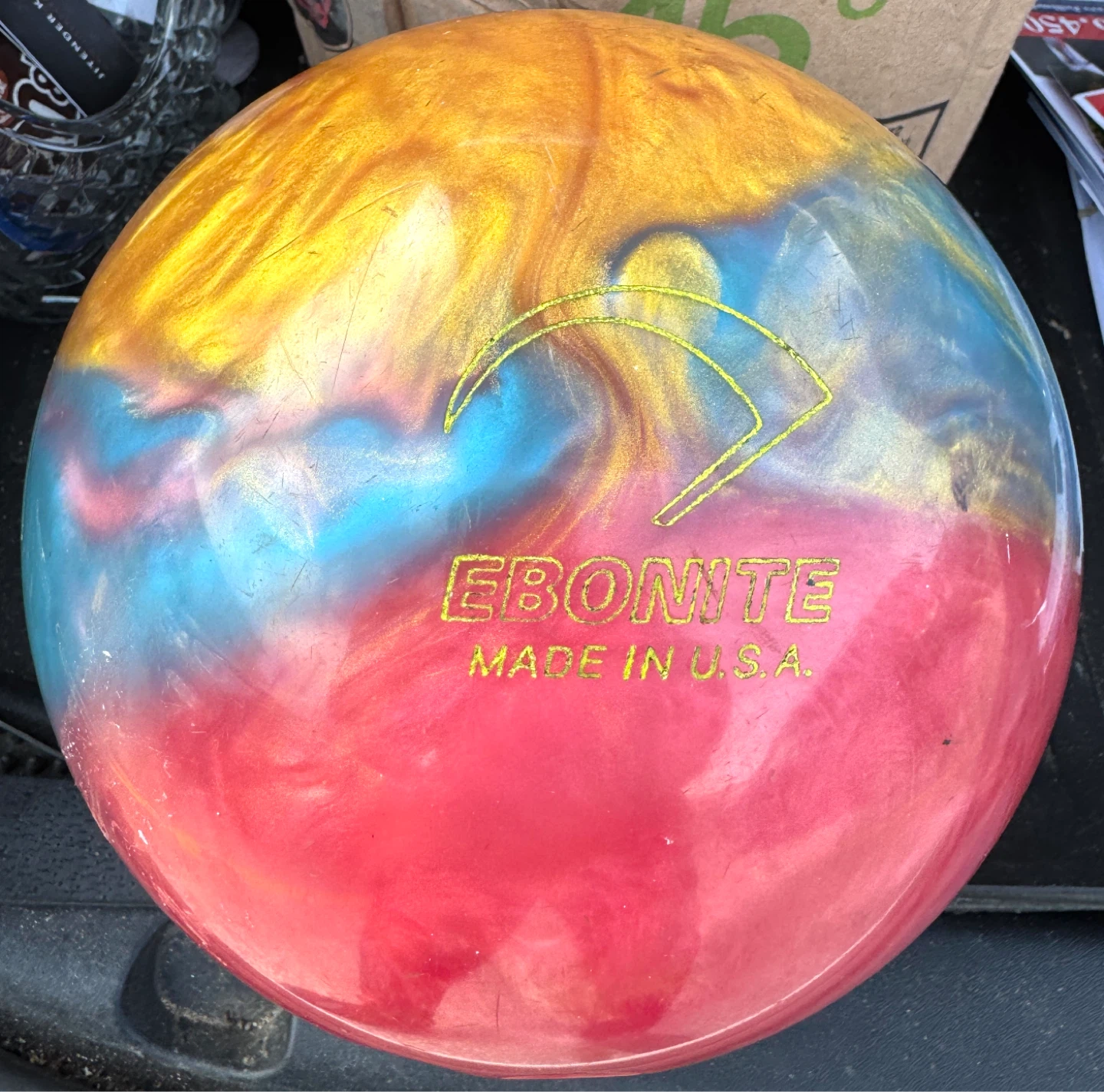 Ebonite WIX H W Bowling Ball 12 lb