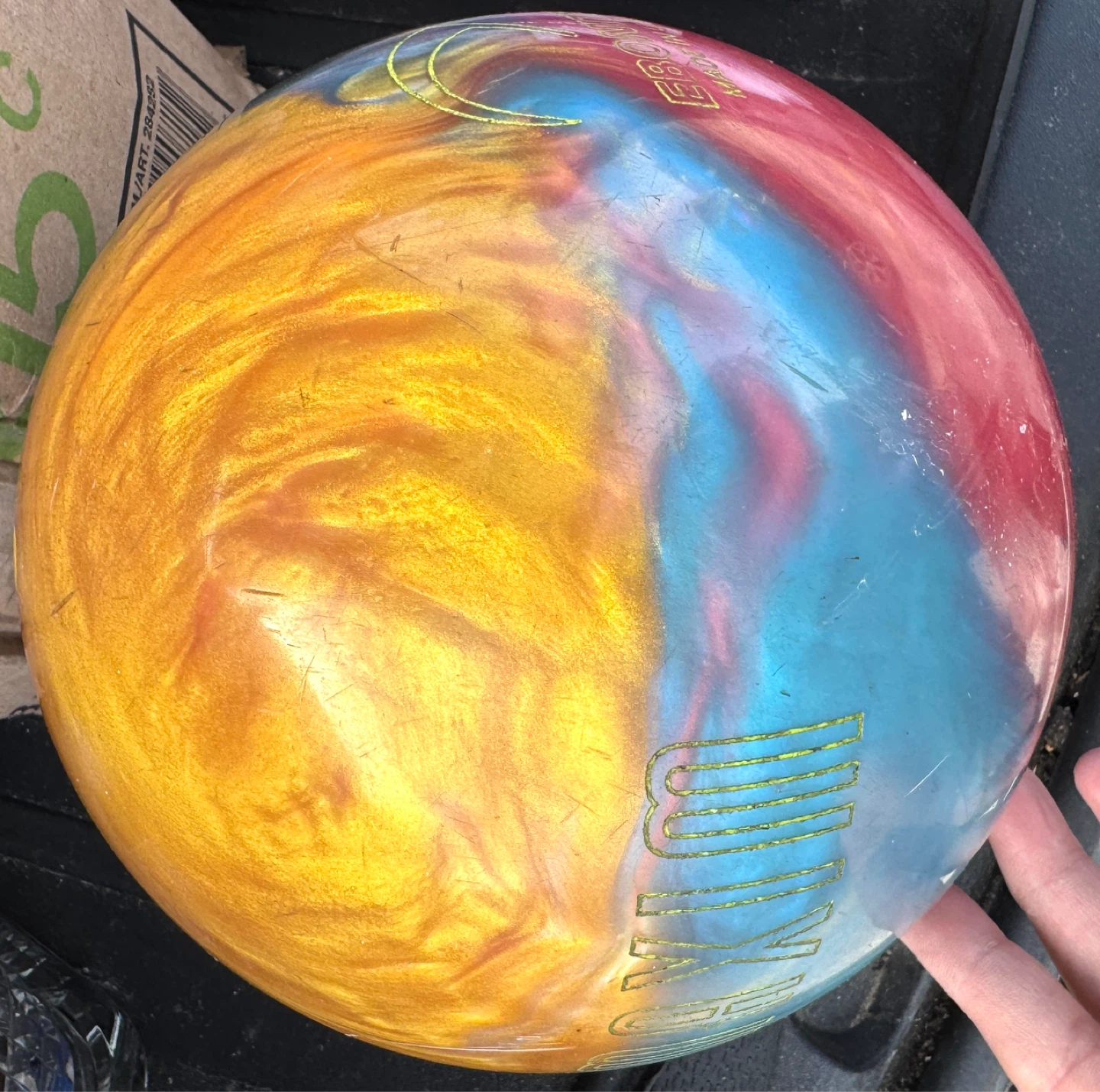 Ebonite WIX H W Bowling Ball 12 lb - photo 3