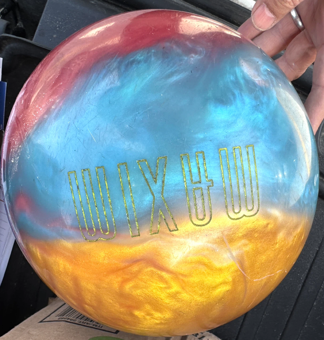 Ebonite WIX H W Bowling Ball 12 lb - photo 4