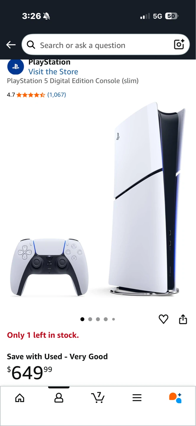 PS5 Slim Digital – Like New – $480 (Moving Sale, Quick Pickup) - photo 2