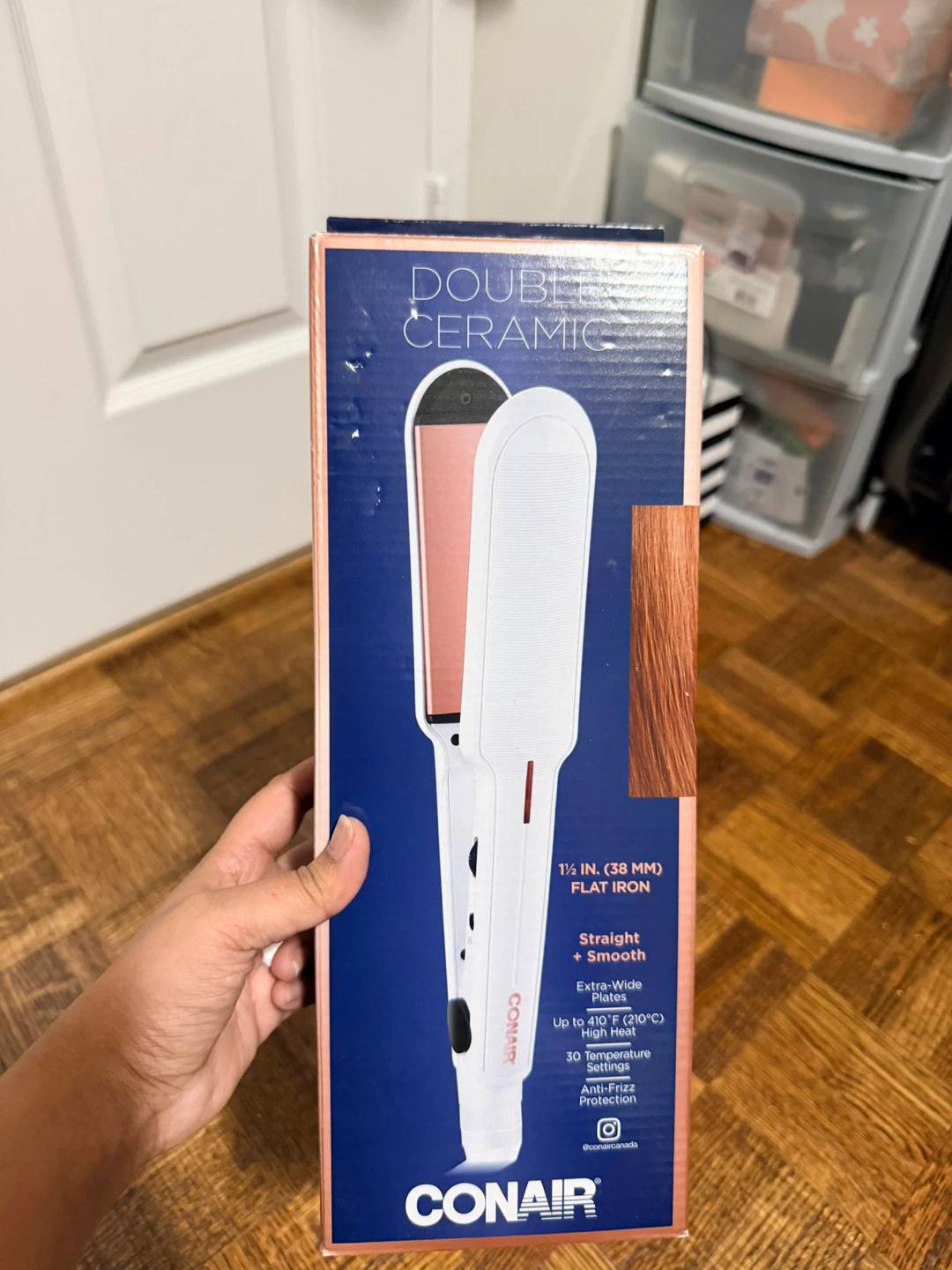 Conair Double Ceramic 1 1/2 Inch Flat Iron - photo 4