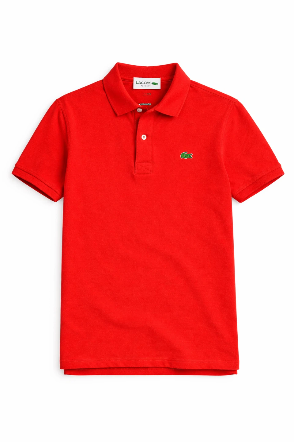 Lacoste Red Short Sleeve Polo Shirt