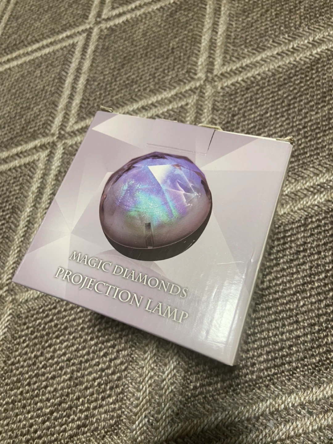 Magic Diamonds Projection Lamp - Star and Sky Projector