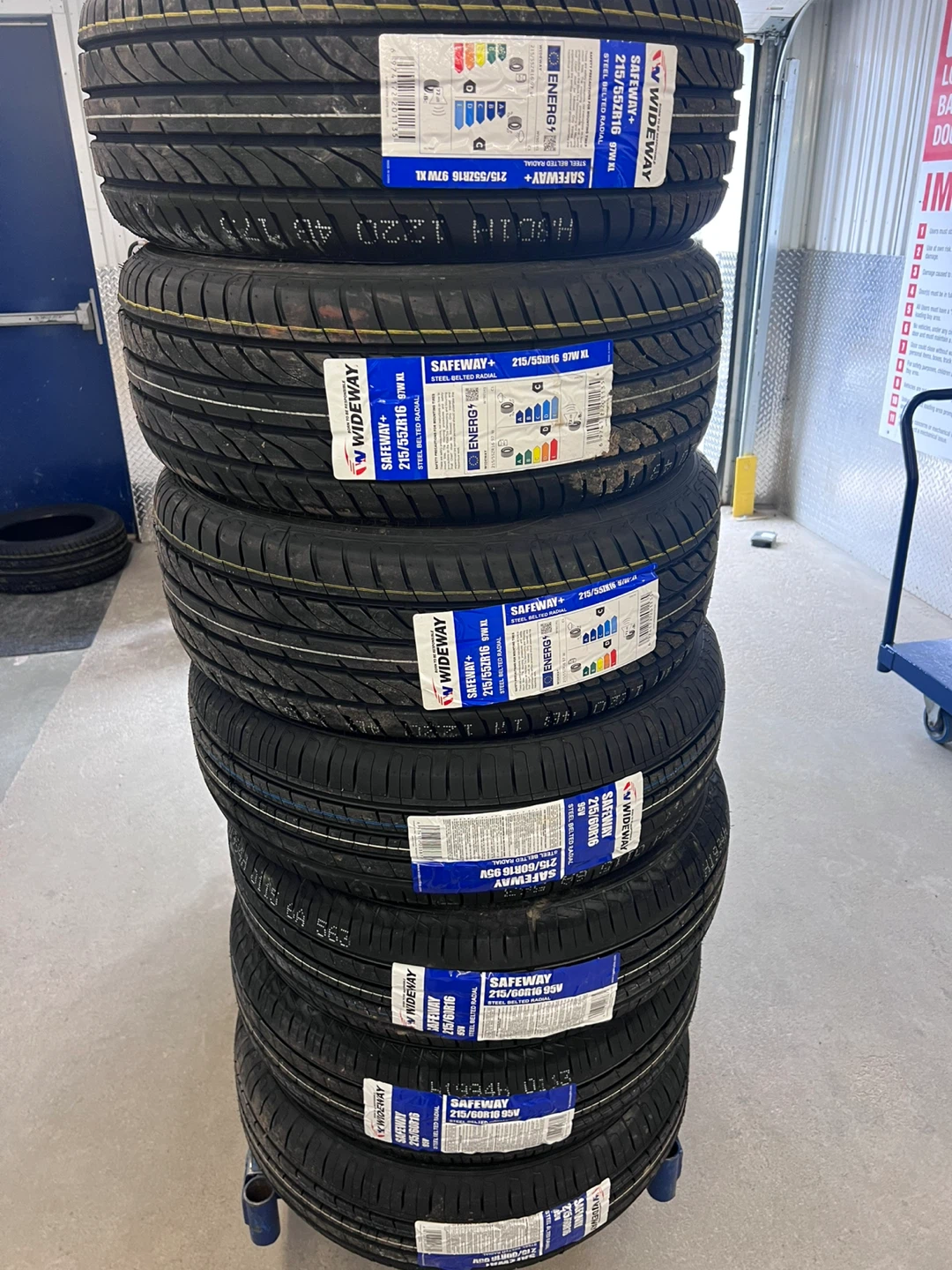 Wideway Safeway+ 215/55ZR16 97W XL Steel Belted Radial Tires - photo 2