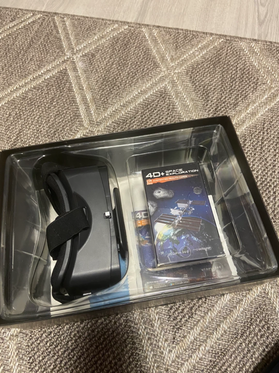 4D Space Exploration Augmented Reality Cards and VR Headset - photo 2