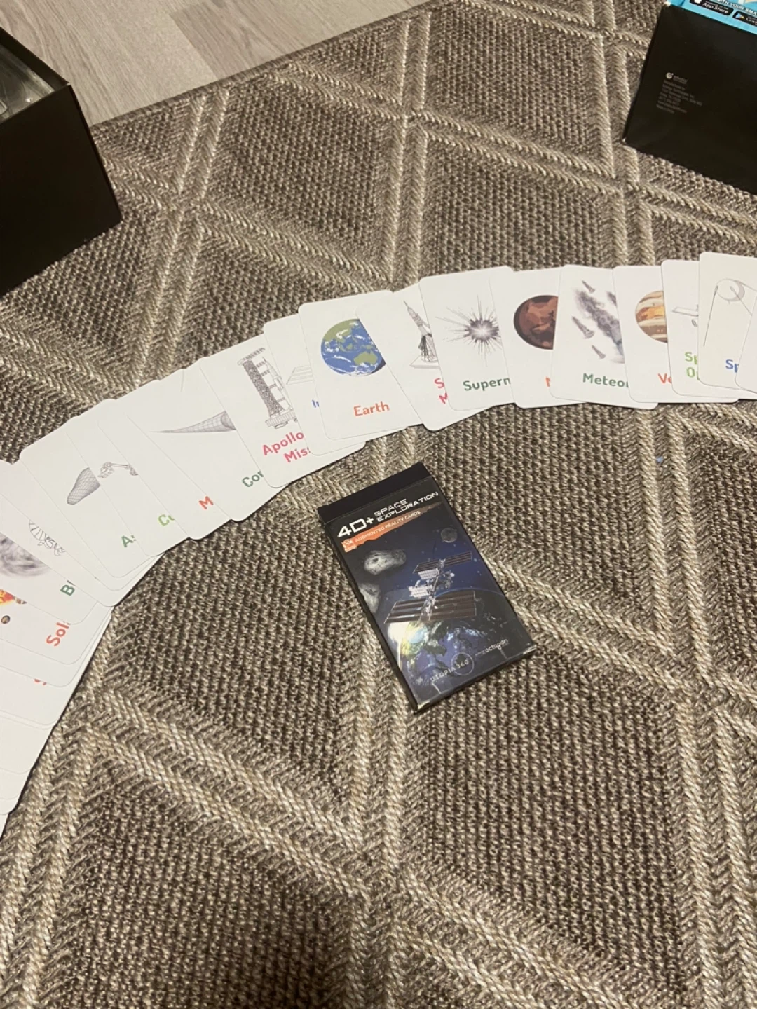 4D Space Exploration Augmented Reality Cards and VR Headset - photo 5