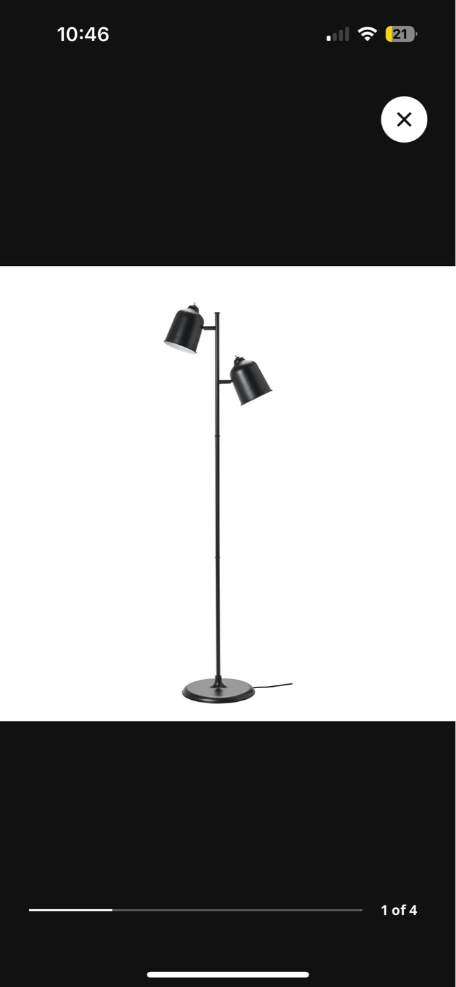 Ikea Klöving - black