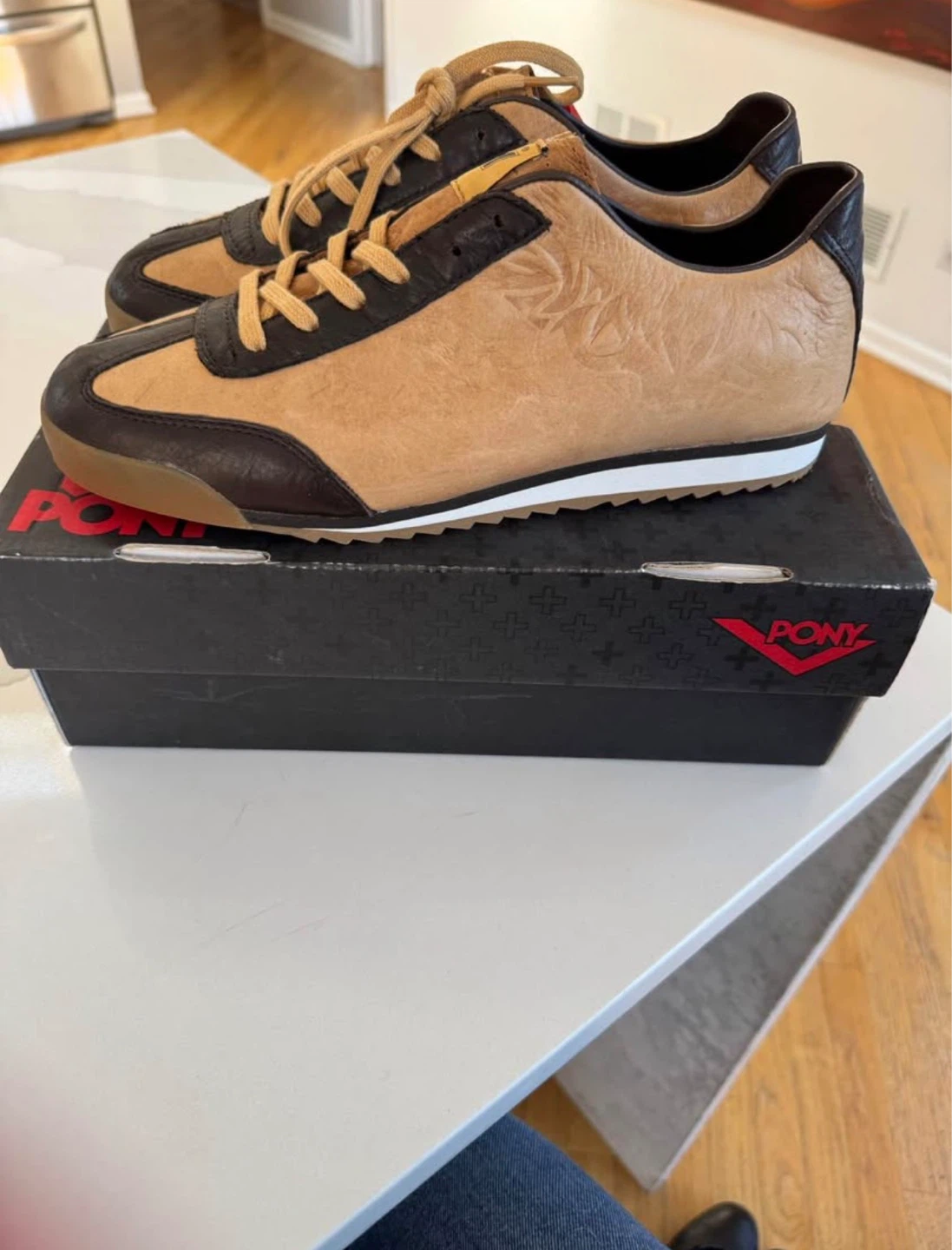 Pony Brown & Black Athletic Shoes - photo 3
