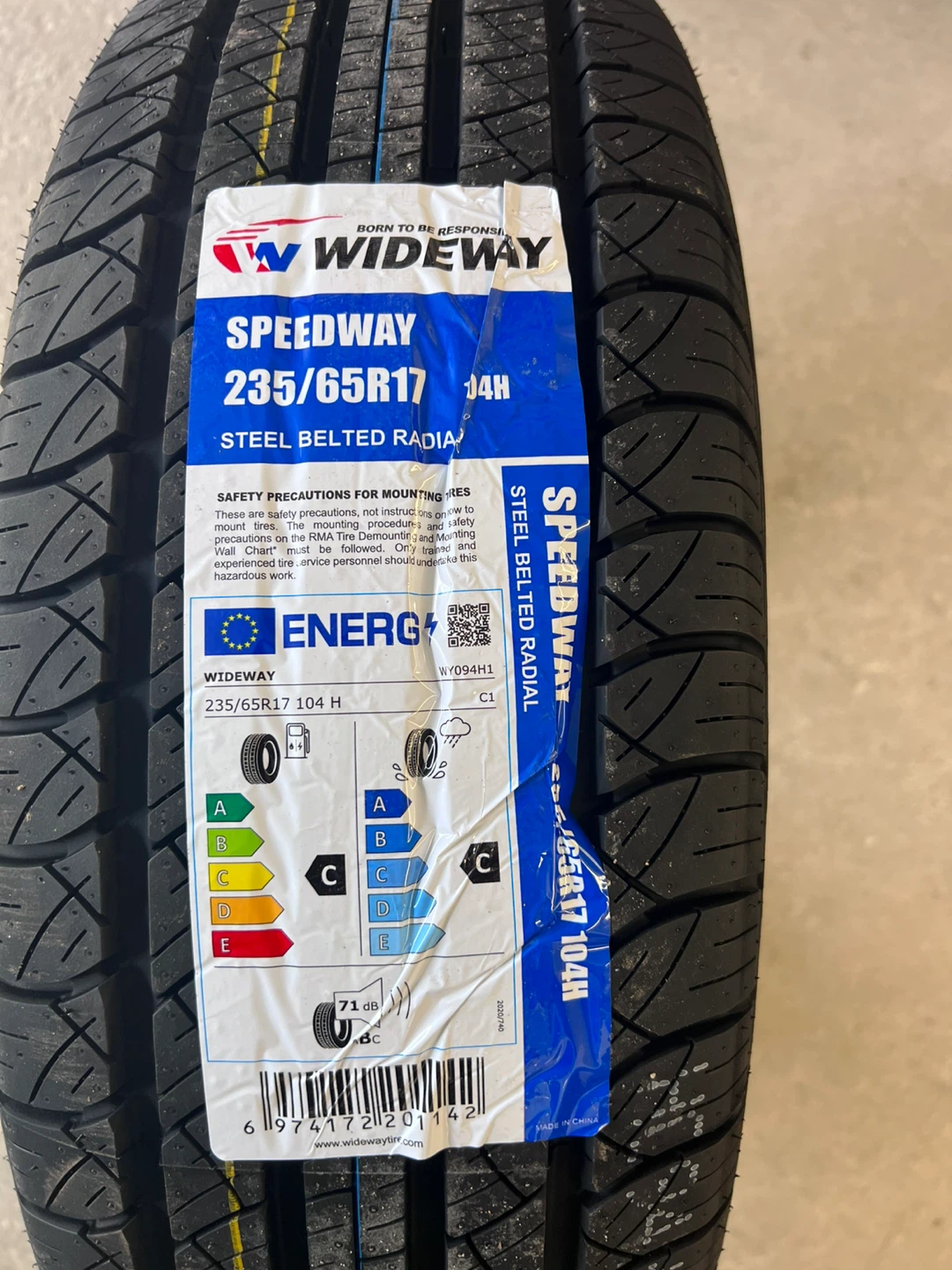 WIDeway Speedway 235/65R17 104H Tire