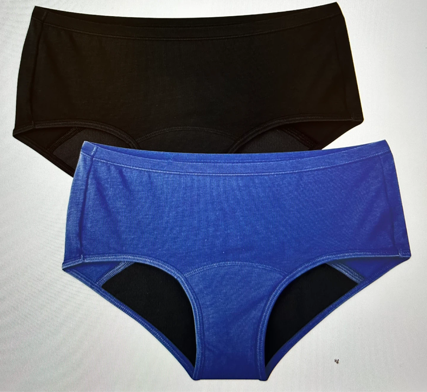 2 Pack, Hanes Comfort Period Period Underwear - Size 8 - photo 2