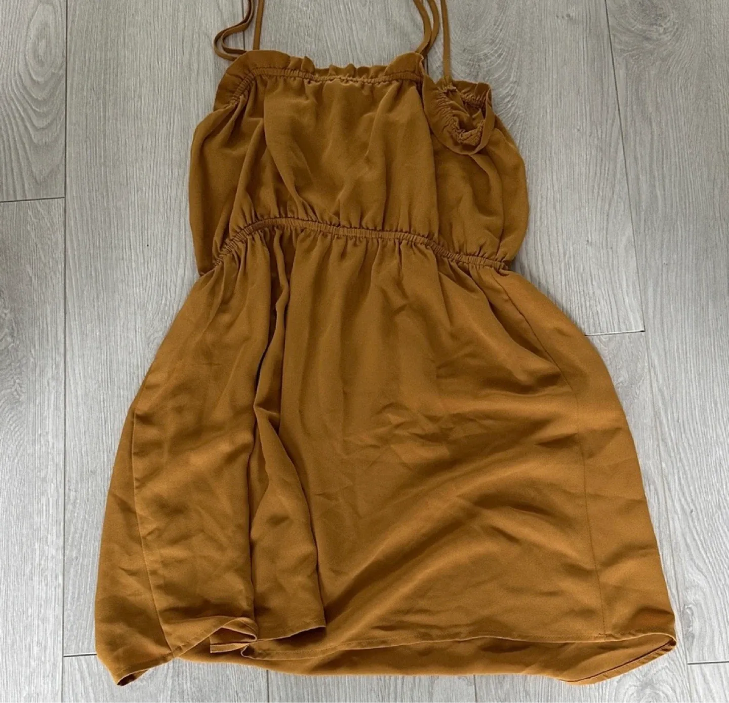 Forever 21 Mustard Mini Dress Size M - photo 3