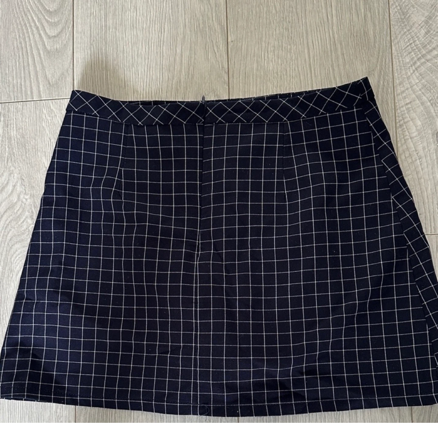 Navy Checkered Skort - photo 2