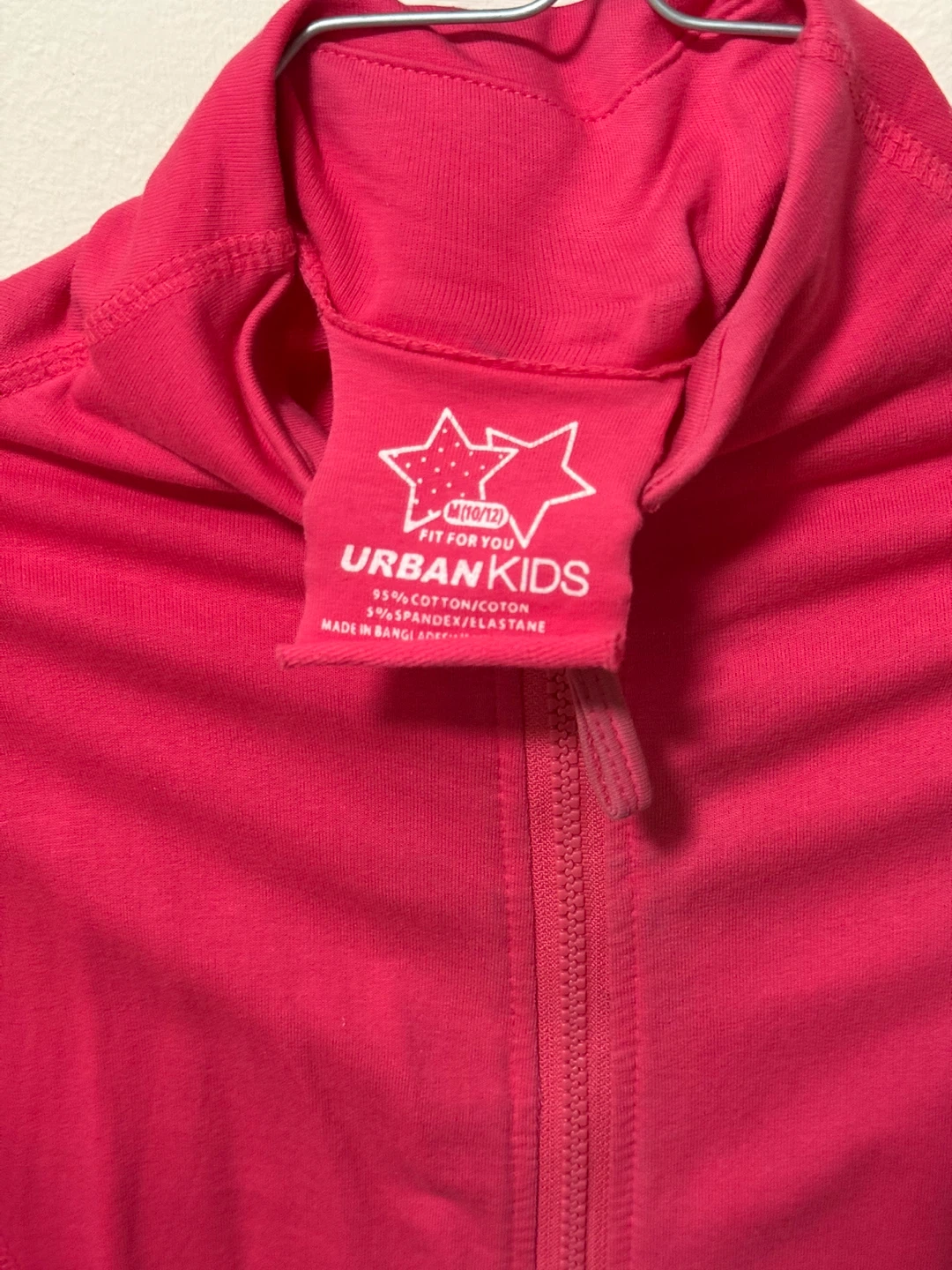 Urban Kids Pink Zip-Up Jacket Size M (10/12) - photo 3