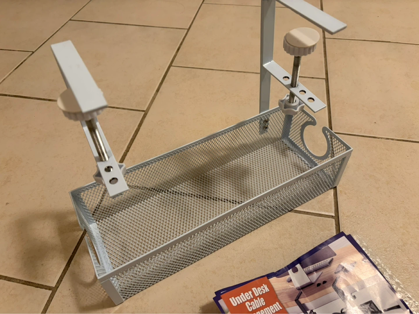 Under Desk Cable Management Tray - photo 3