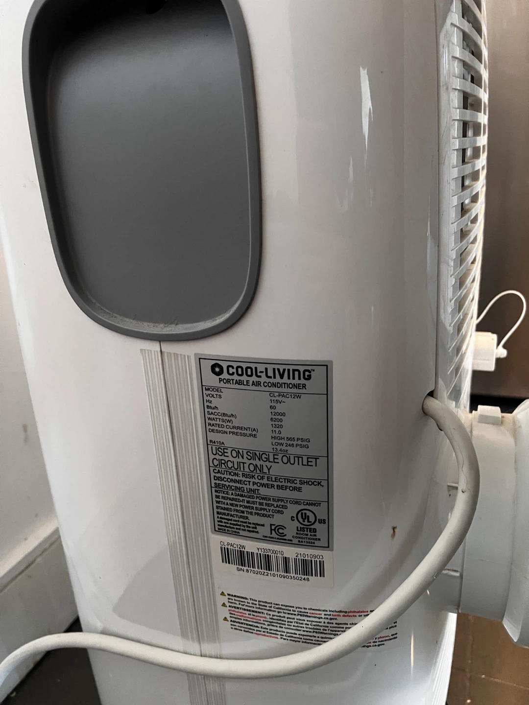 Cool Living Portable AC - photo 5