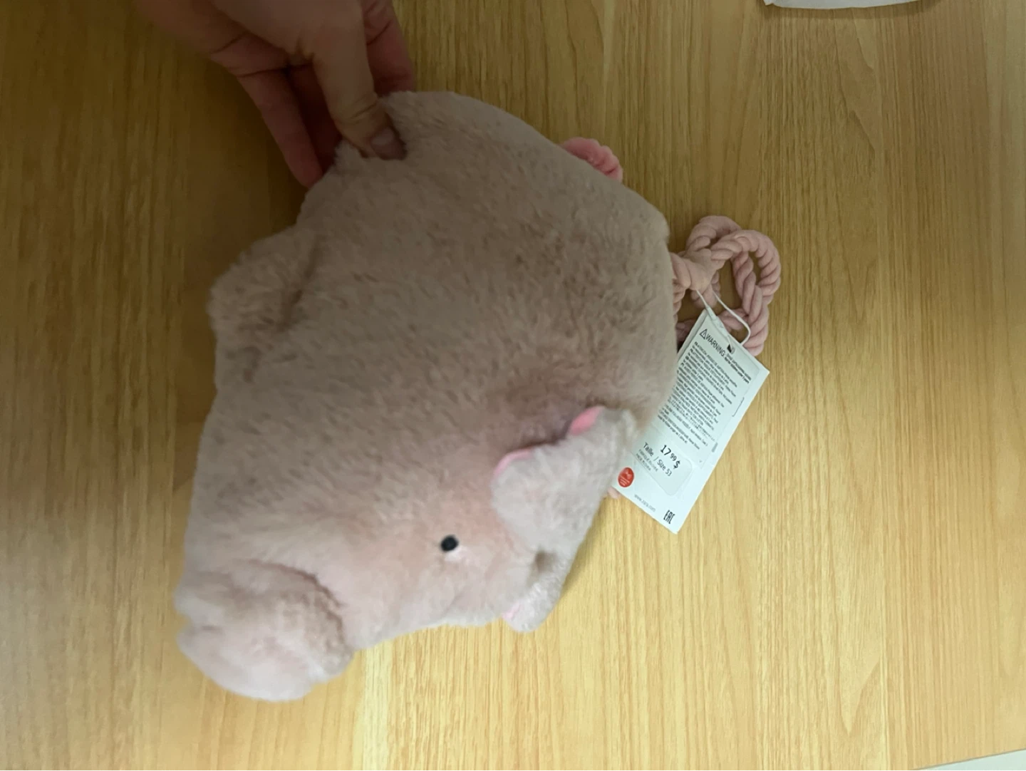 Zara Pig Plush Bag - photo 3