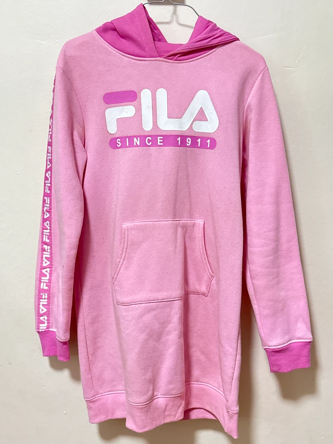 Pink Fila Hoodie Dress 💖