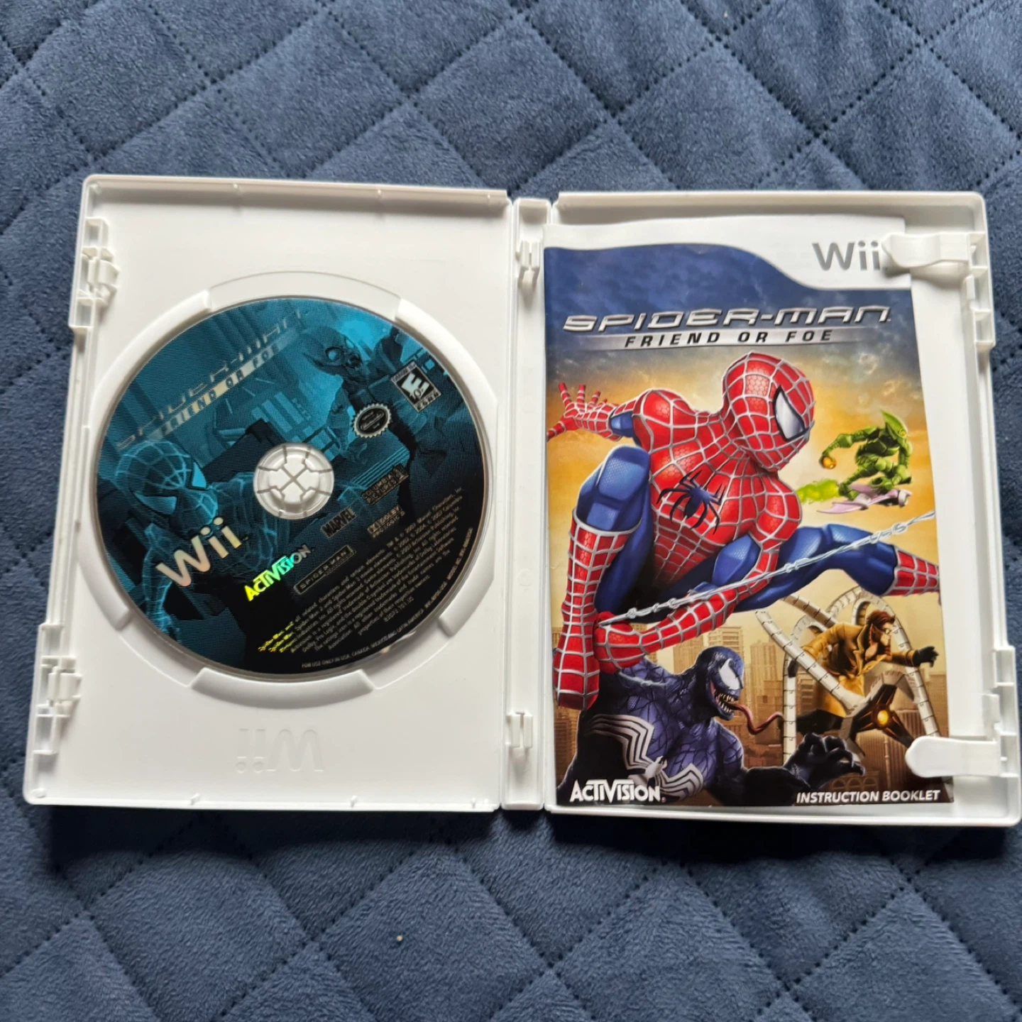 Spider-Man: Friend or Foe Nintendo Wii Game UNTESTED AS IS - photo 3