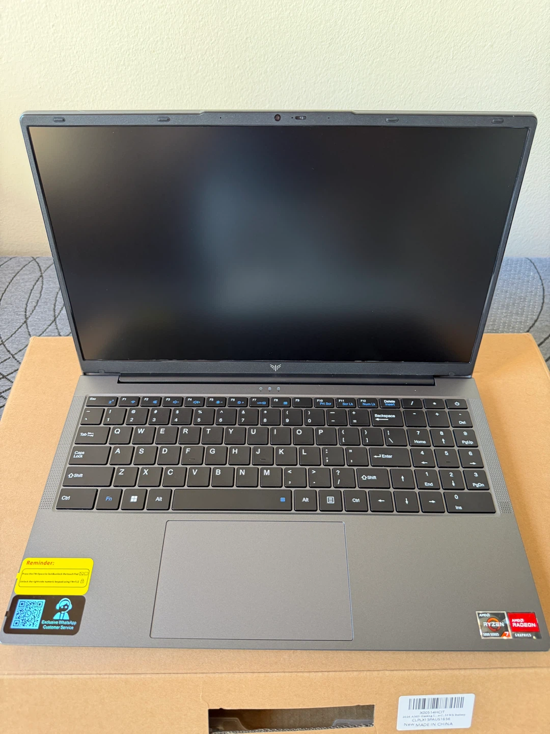 Gaming Laptop 15.6" AMD Ryzen 7 5700U 16GB RAM 512GB SSD