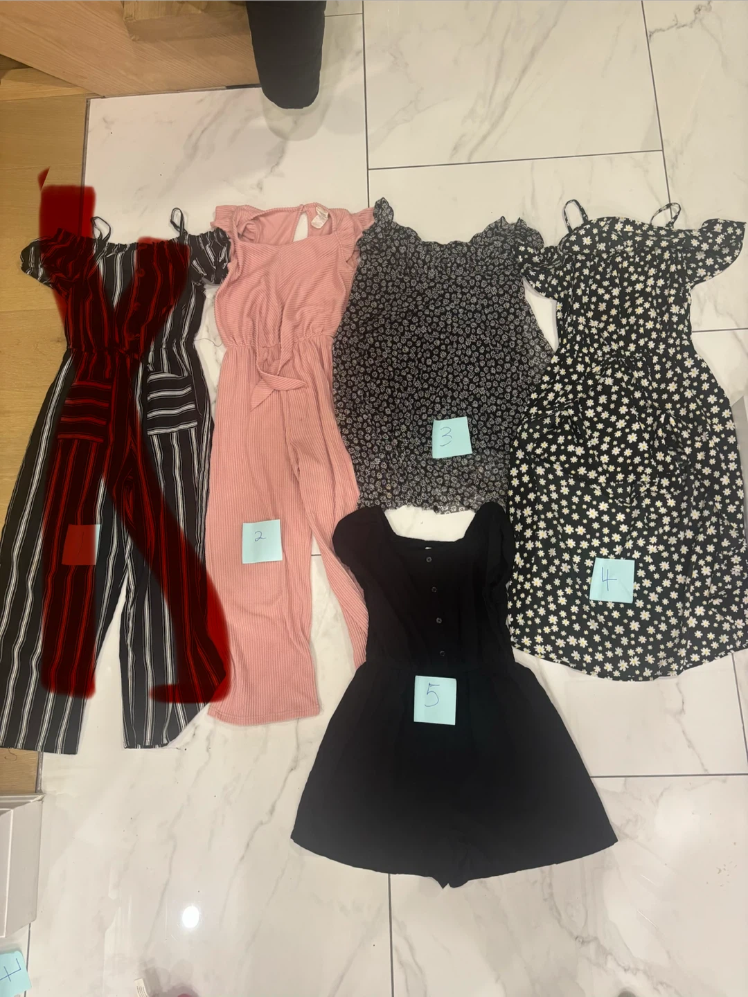Girls' Rompers and Dresses Bundle