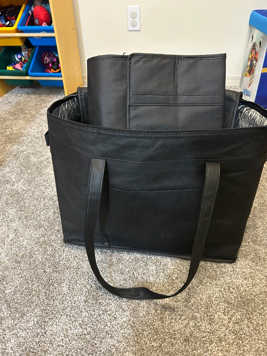 2 pack QIMEOKAT Insulated Food Delivery Bags