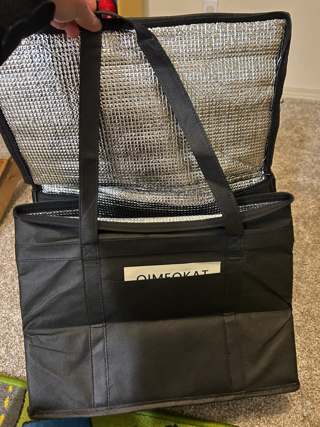 2 pack QIMEOKAT Insulated Food Delivery Bags - photo 5