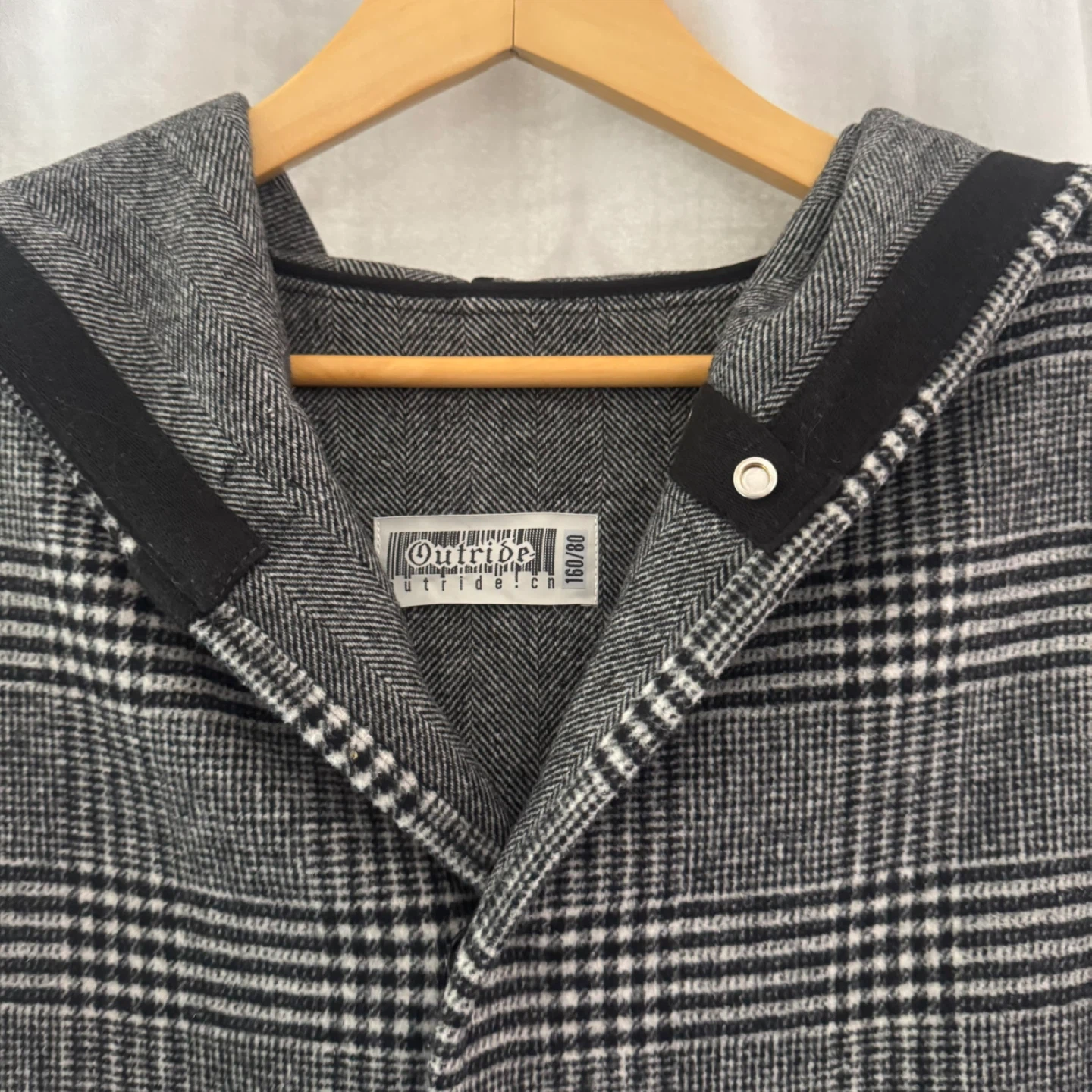 Outride Plaid Hooded Coat - photo 3