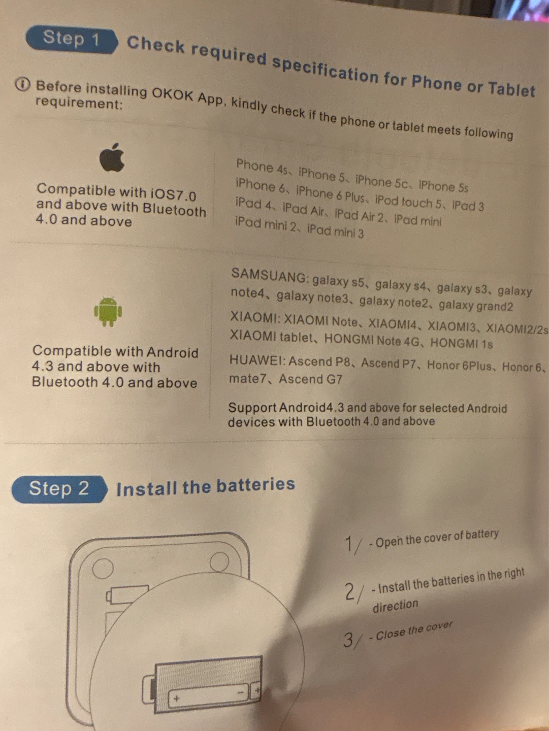 OKOK Bluetooth Smart Scale - photo 3